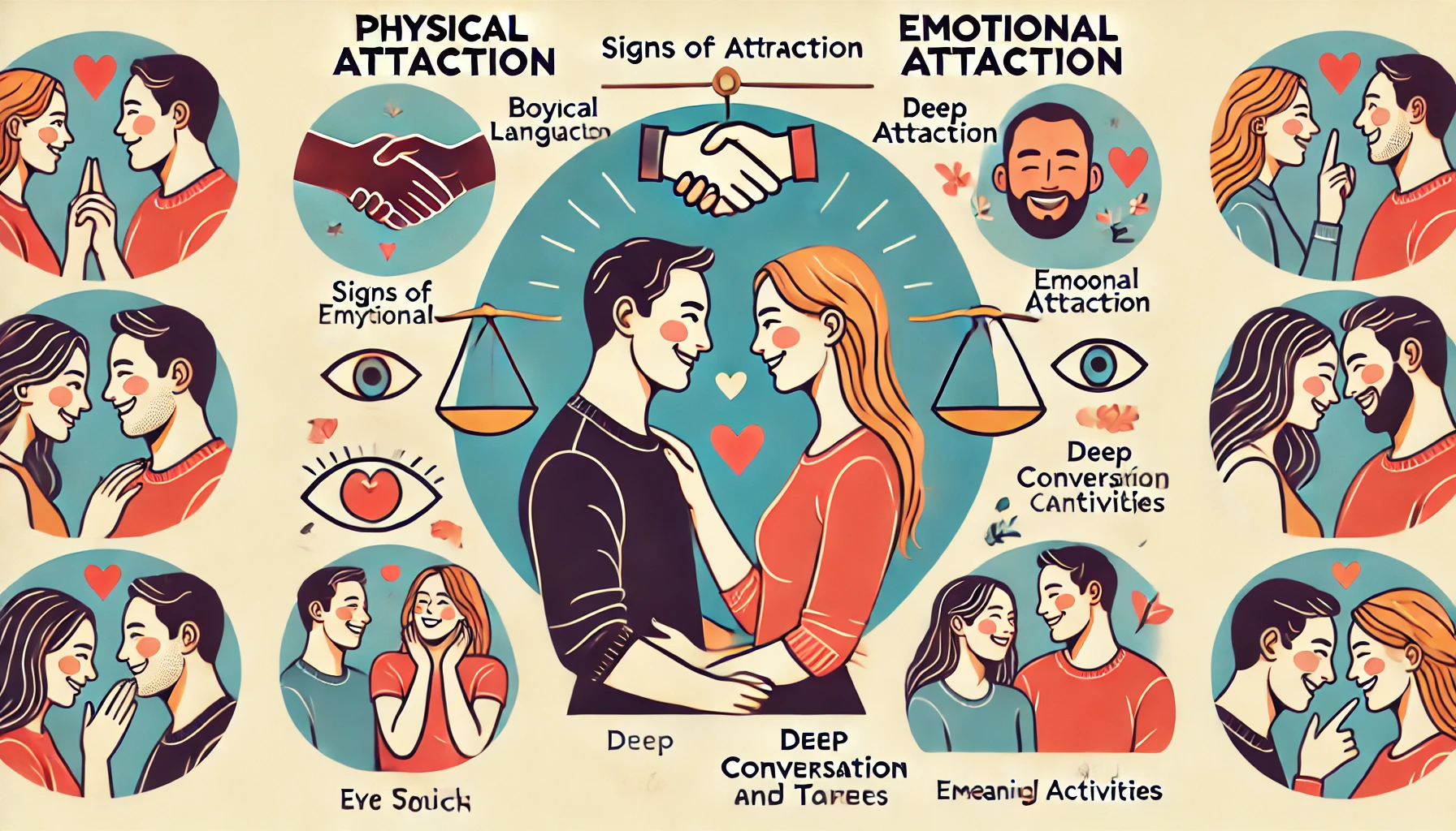 Signs of Physical Attraction vs. Emotional Attraction