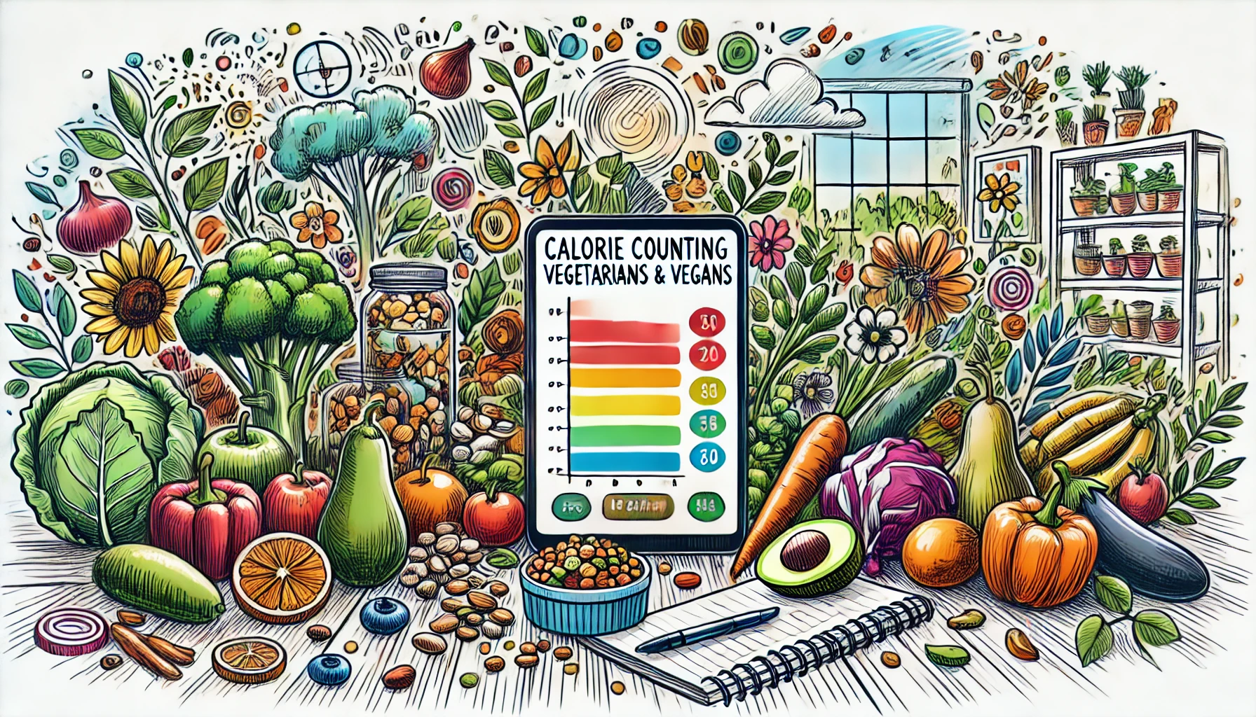 Calorie Counting for Vegetarians and Vegans