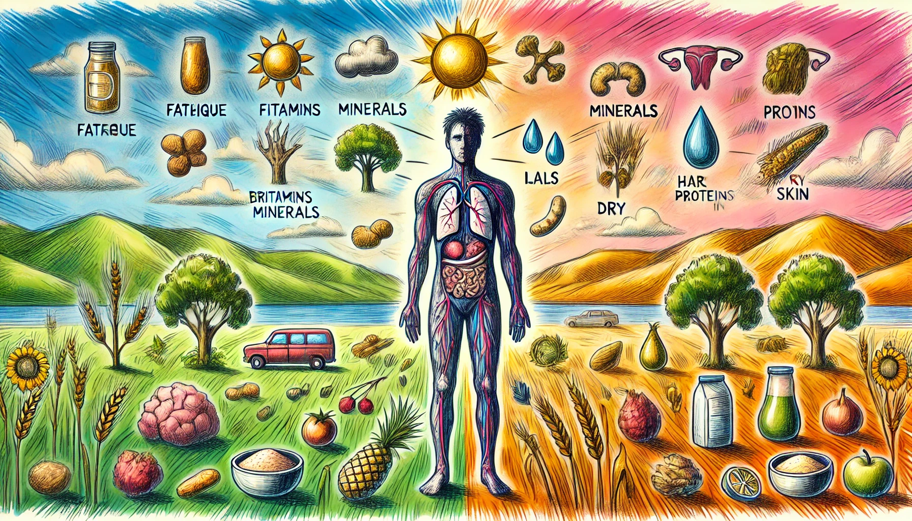 Common Symptoms of Nutritional Deficiencies