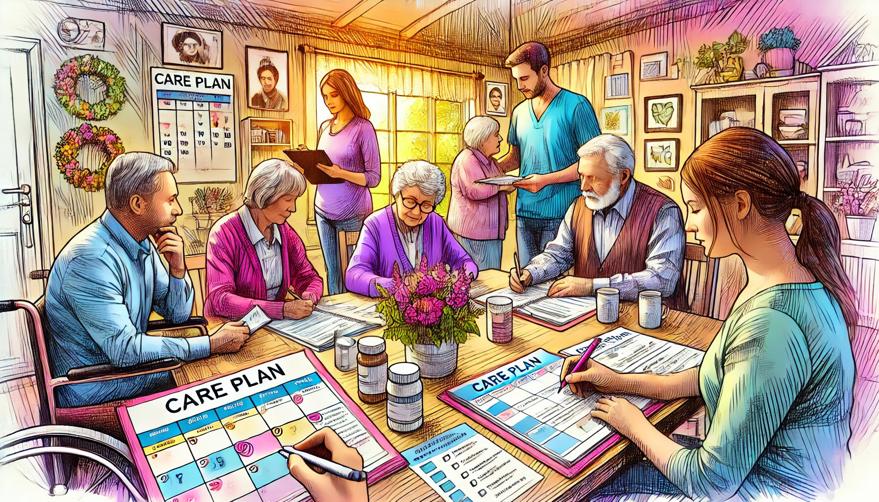 Creating a Care Plan for Elderly Family Members