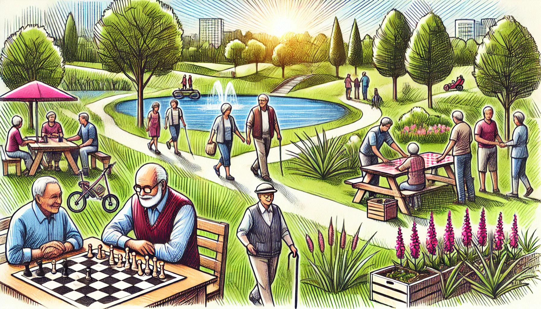 Friendship Dynamics in Retirement