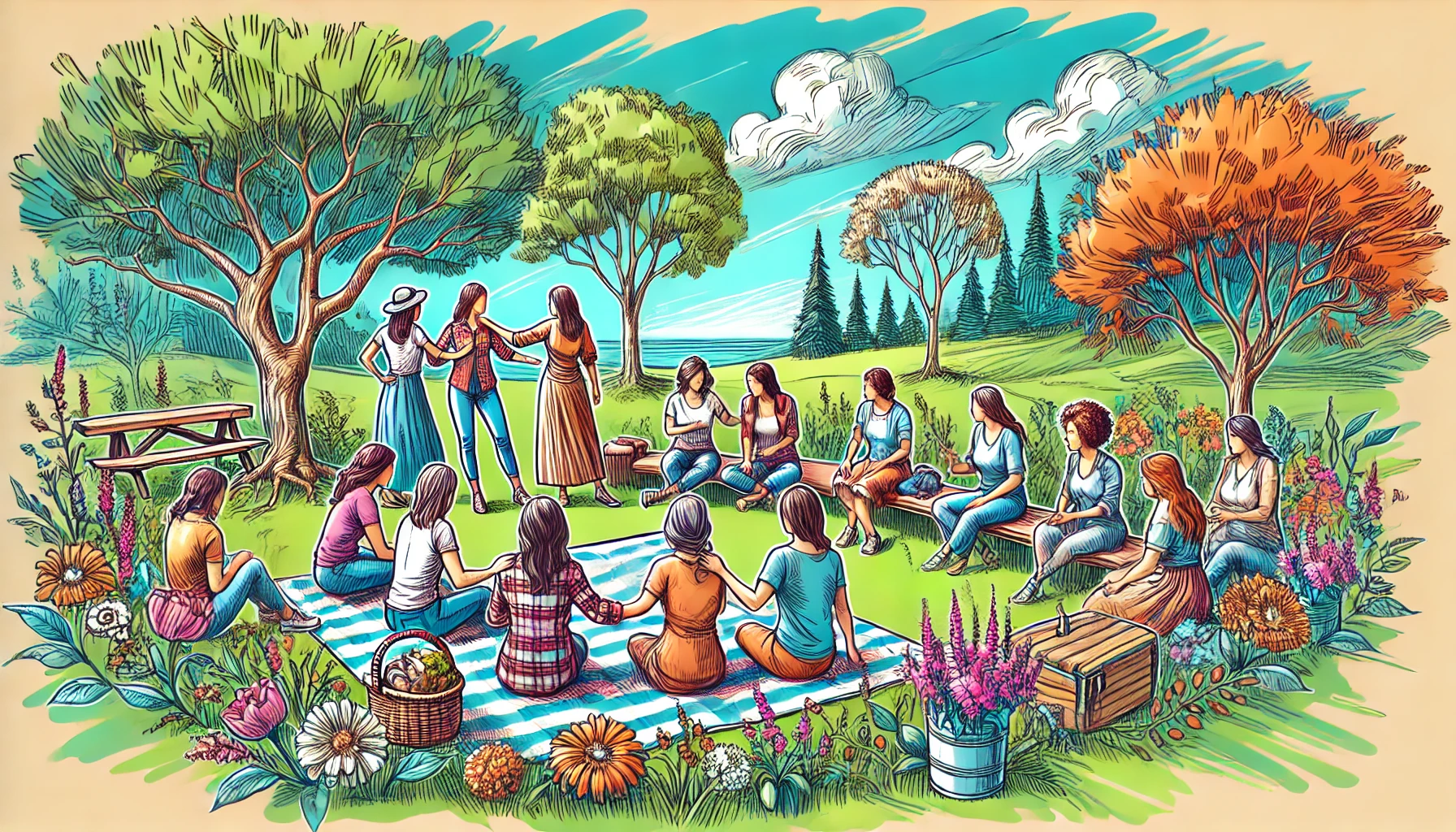 Friendship Support Systems Among Women