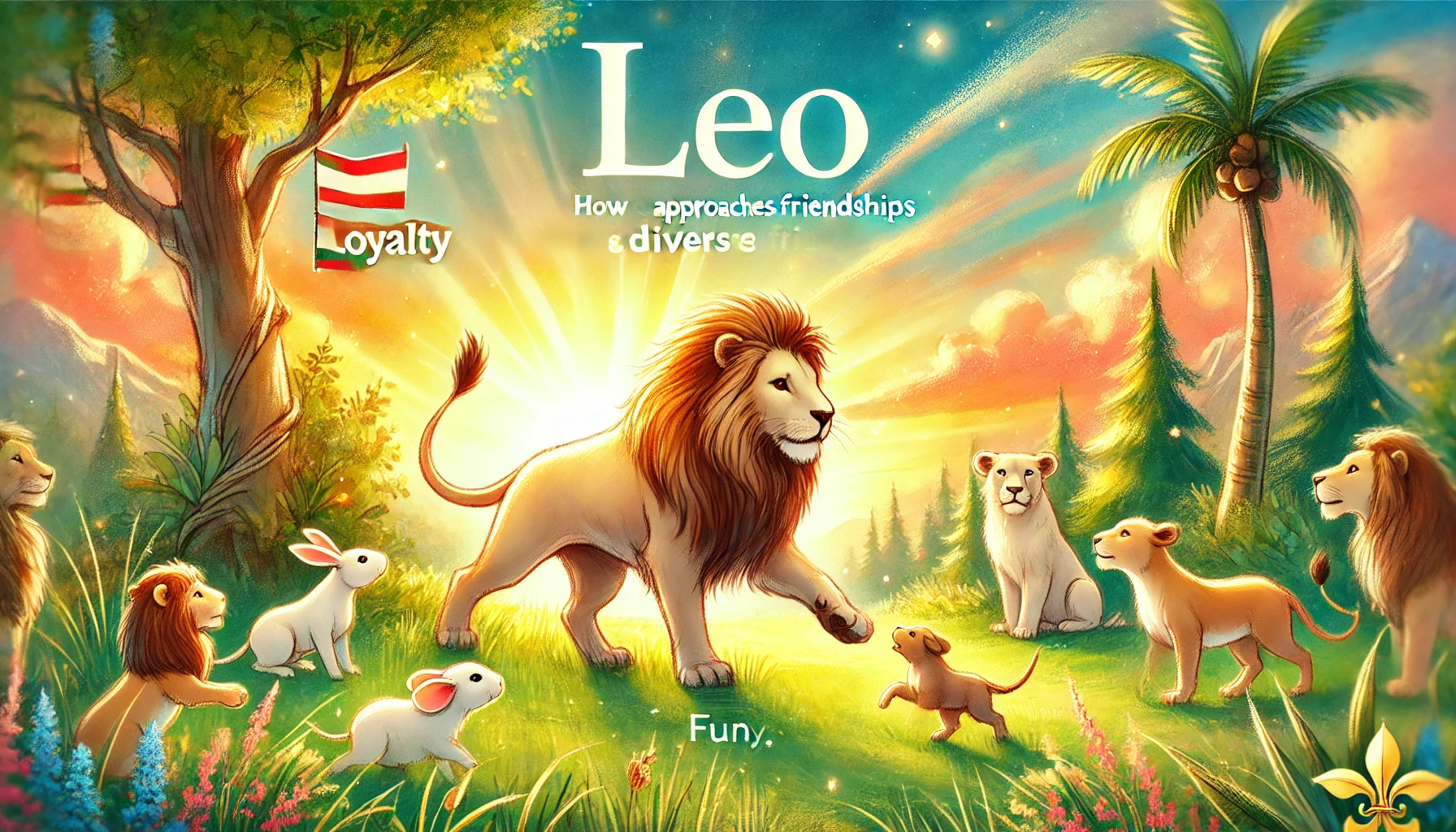 How Leo Approaches Friendships