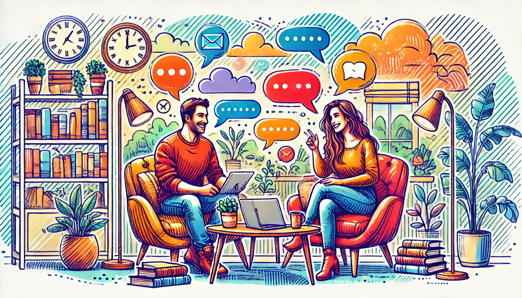 How to Keep the Conversation Going in Online Dating