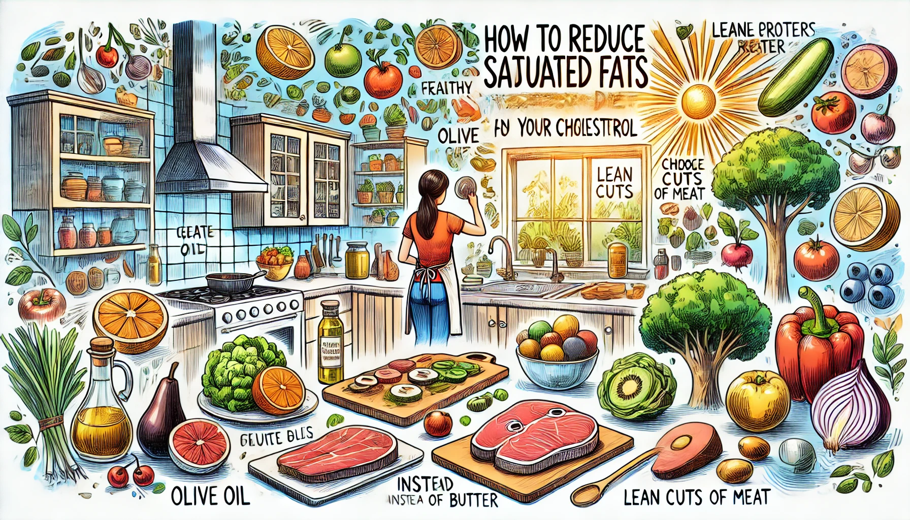 How to Reduce Saturated Fats in Your Diet for Better Cholesterol