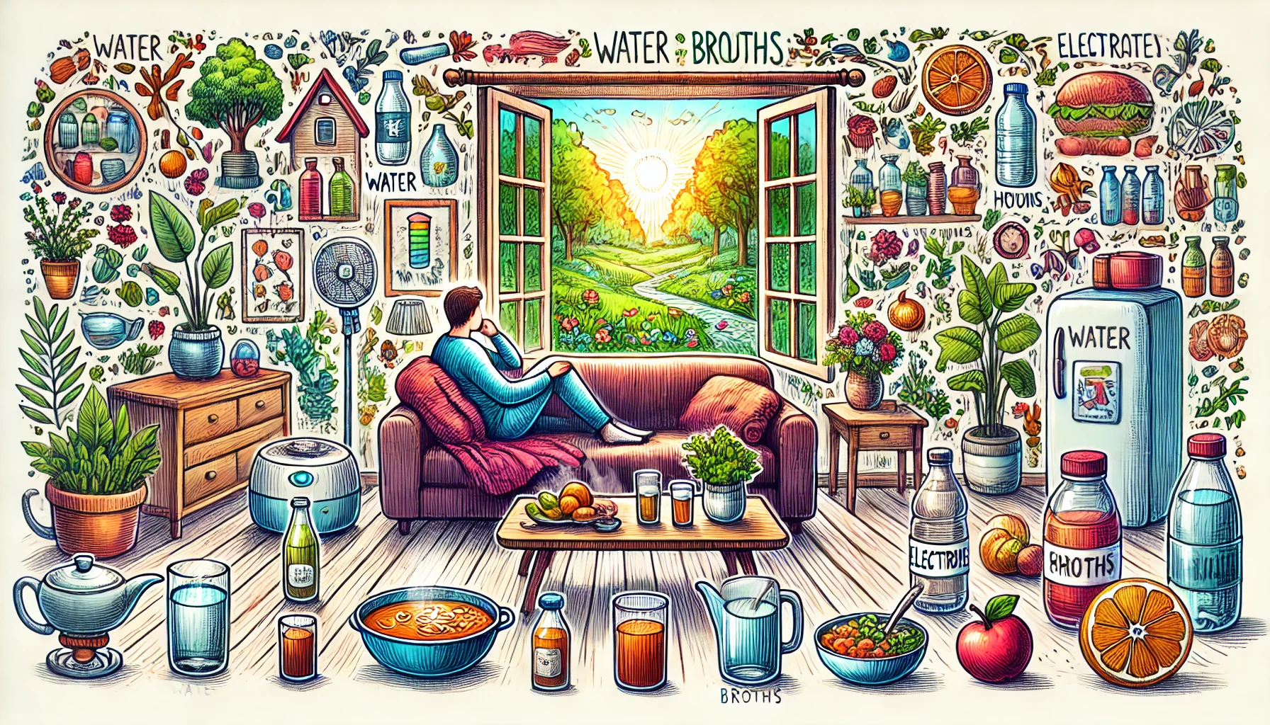 How to Stay Hydrated During Illness