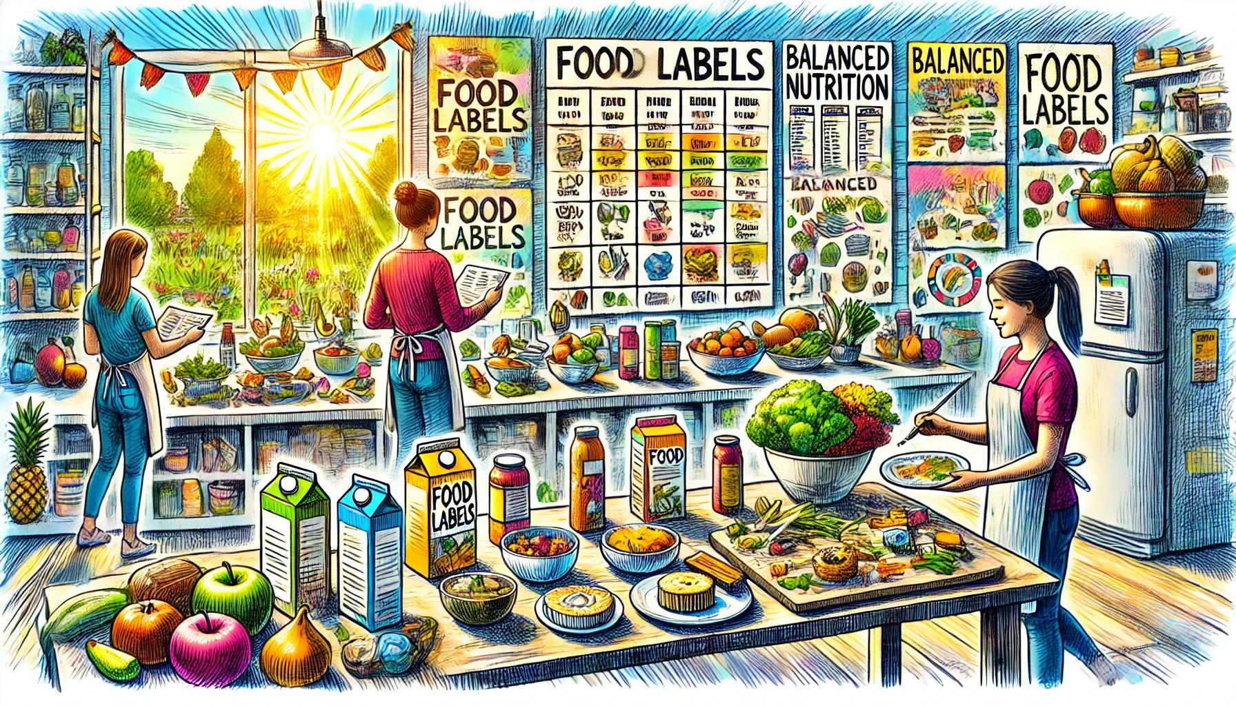 How to Use Food Labels to Plan Balanced Meals