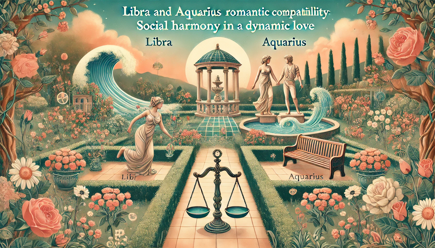 Libra and Aquarius Romantic Compatibility: Social Harmony in a Dynamic Love