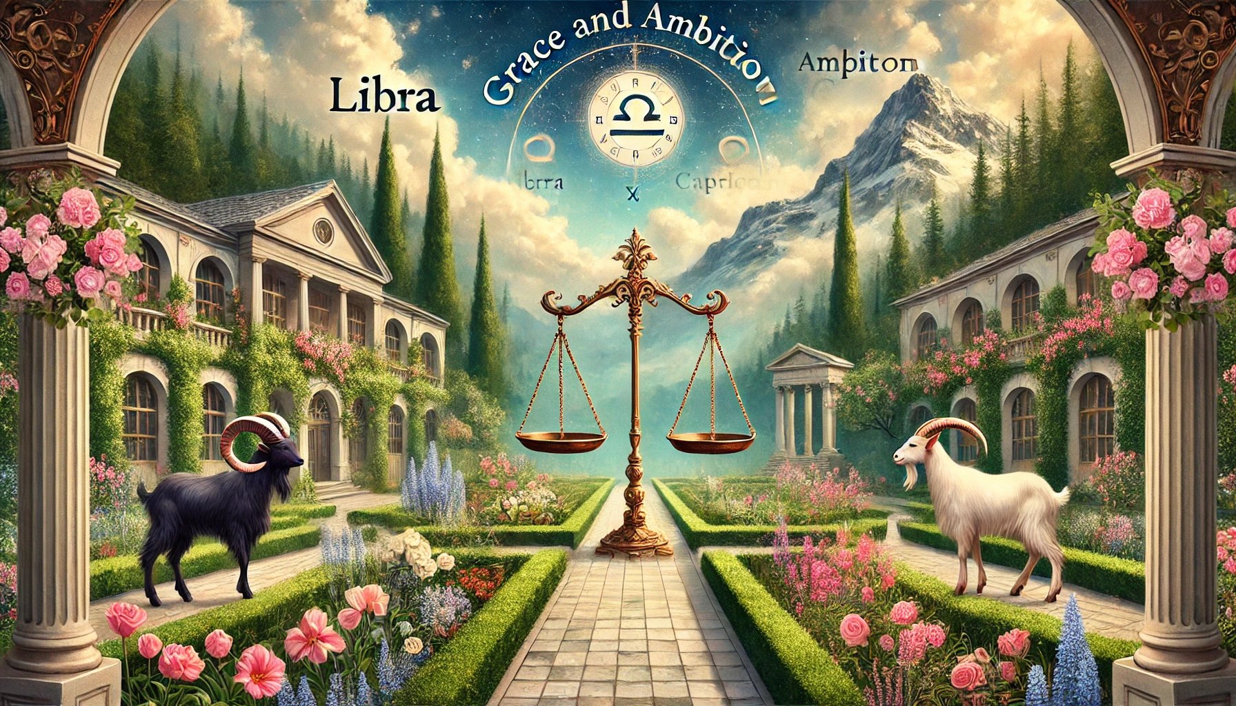 Libra and Capricorn Romantic Compatibility: Grace and Ambition in Romance