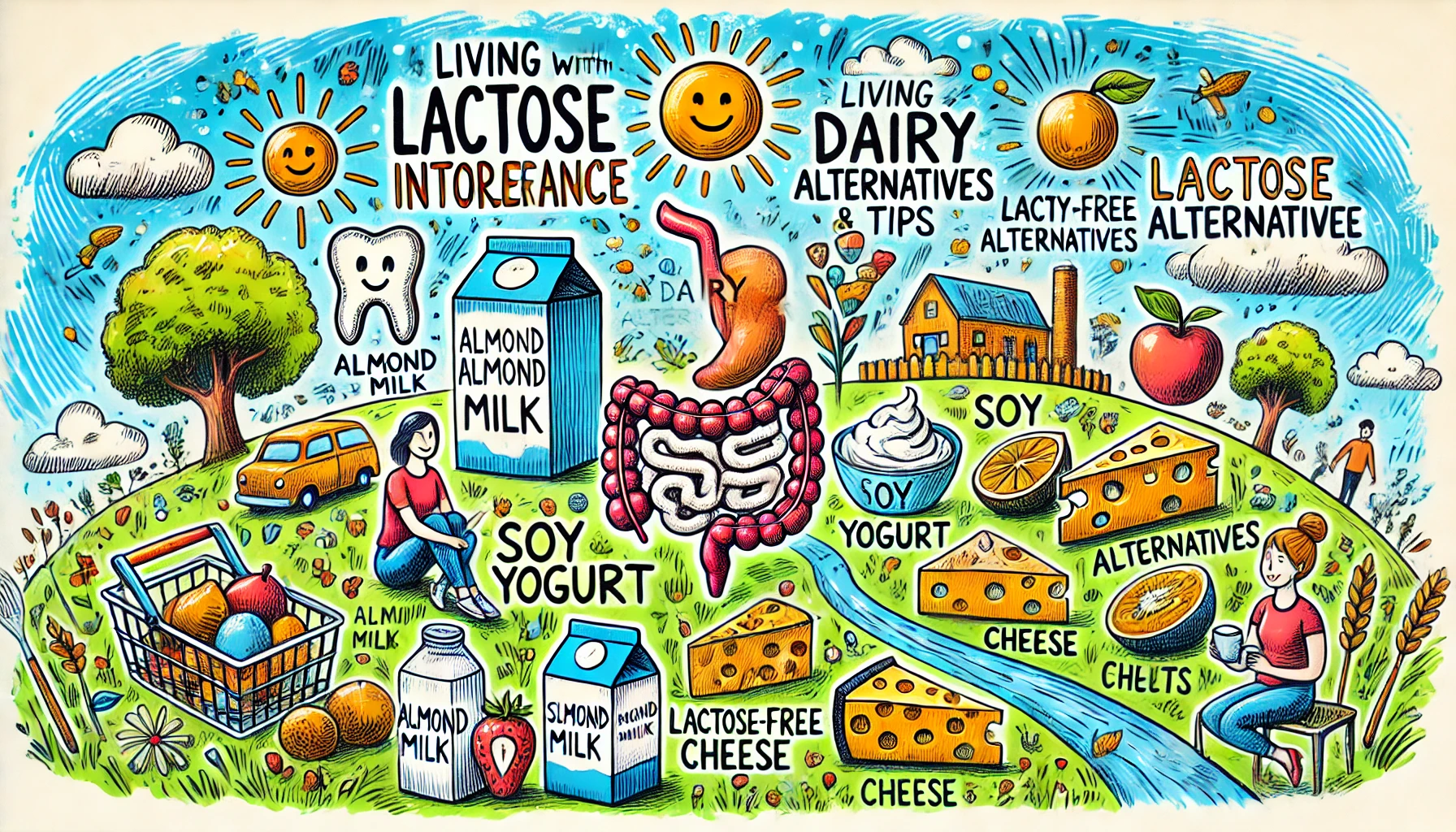 Living with Lactose Intolerance: Alternatives and Tips