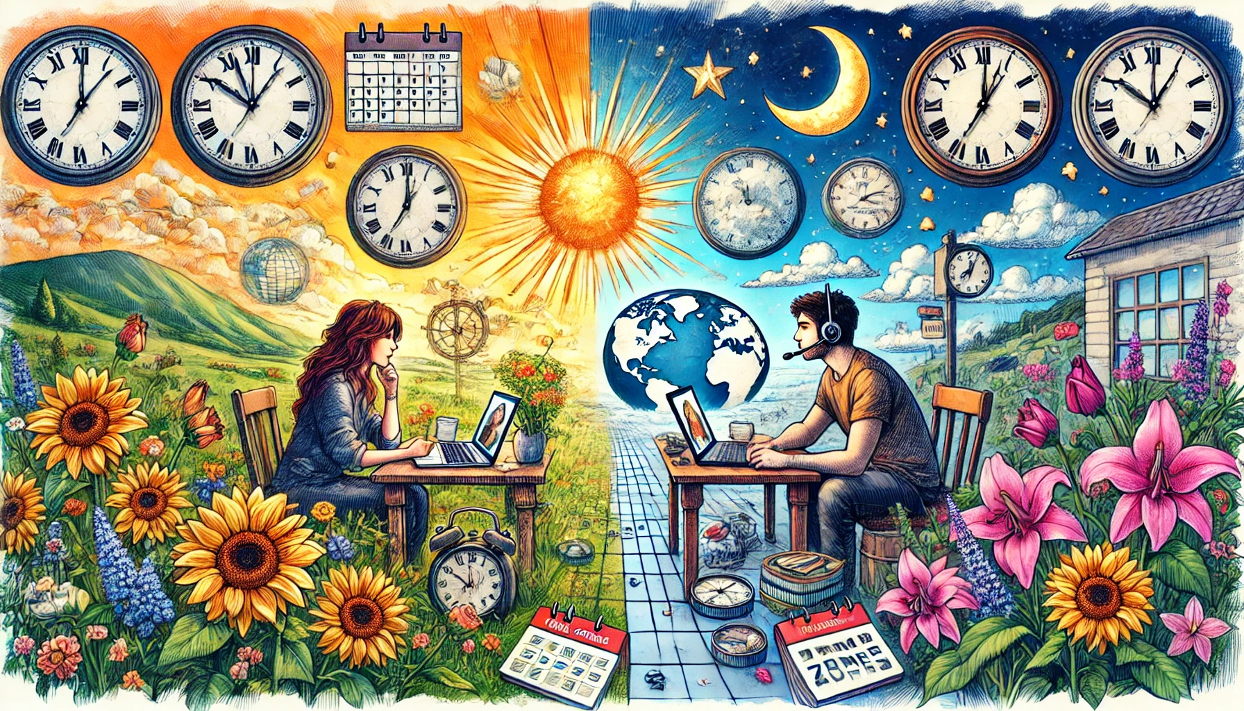 Managing Time Zone Differences in Long-Distance Friendships