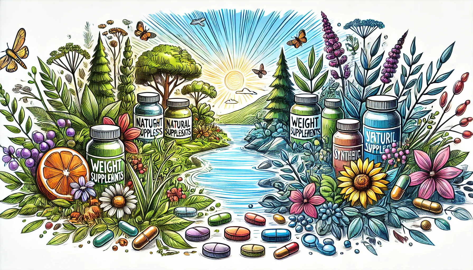 Natural vs. Synthetic Weight Loss Supplements