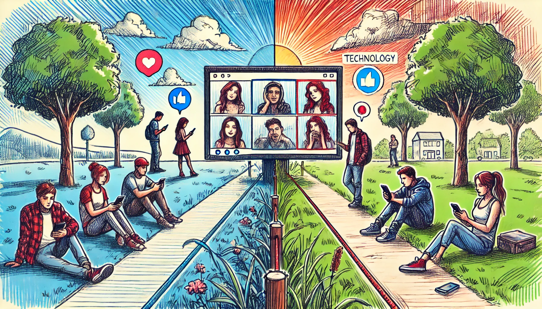 Positive and Negative Effects of Technology on Friendships