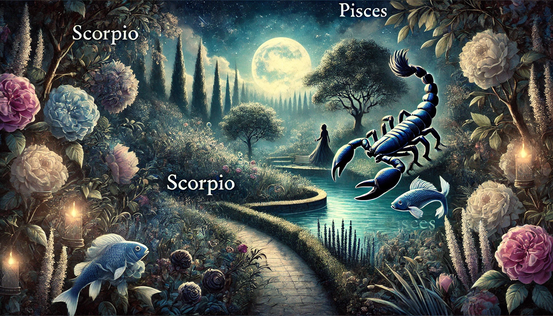 Scorpio and Pisces Romantic Compatibility: Deep Waters in an Intense Romance