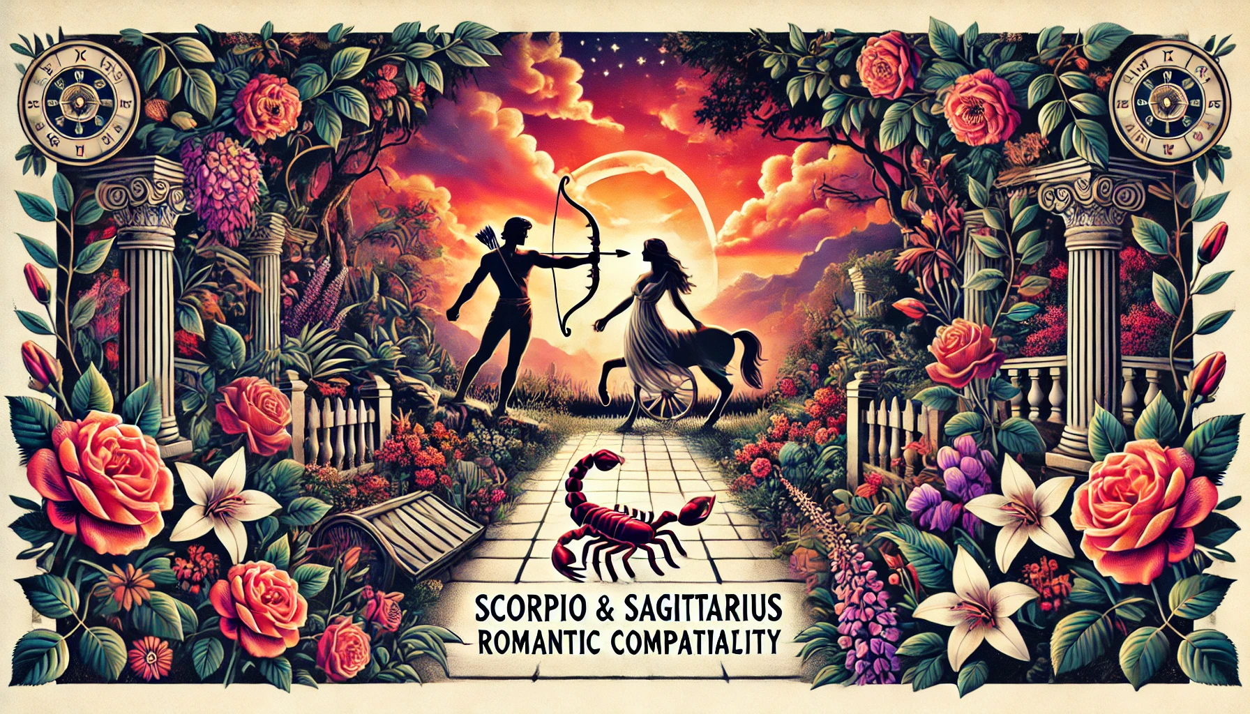 Scorpio and Sagittarius Romantic Compatibility: Intensity and Freedom in Romance