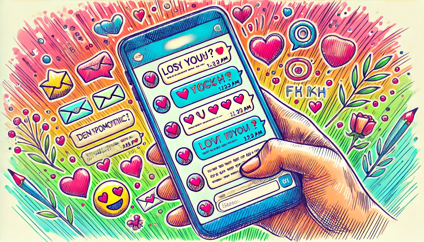 Signs of Romantic Attraction in Text Messages