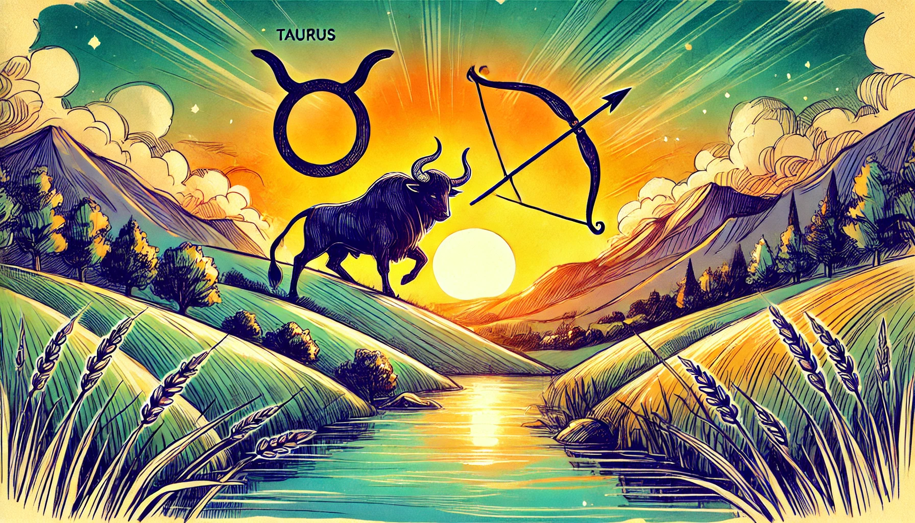 Taurus and Sagittarius Romantic Compatibility: Grounded and Free-Spirited Love