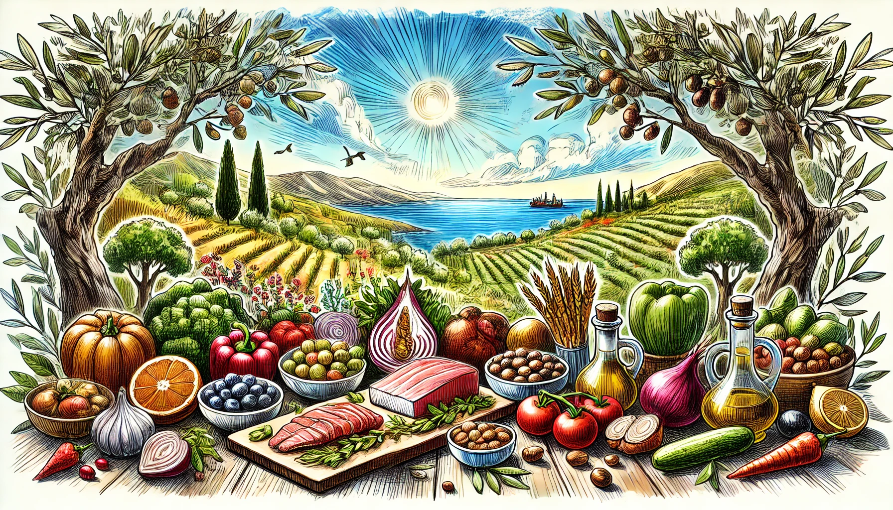 The Benefits of a Mediterranean Diet for Heart Disease Prevention