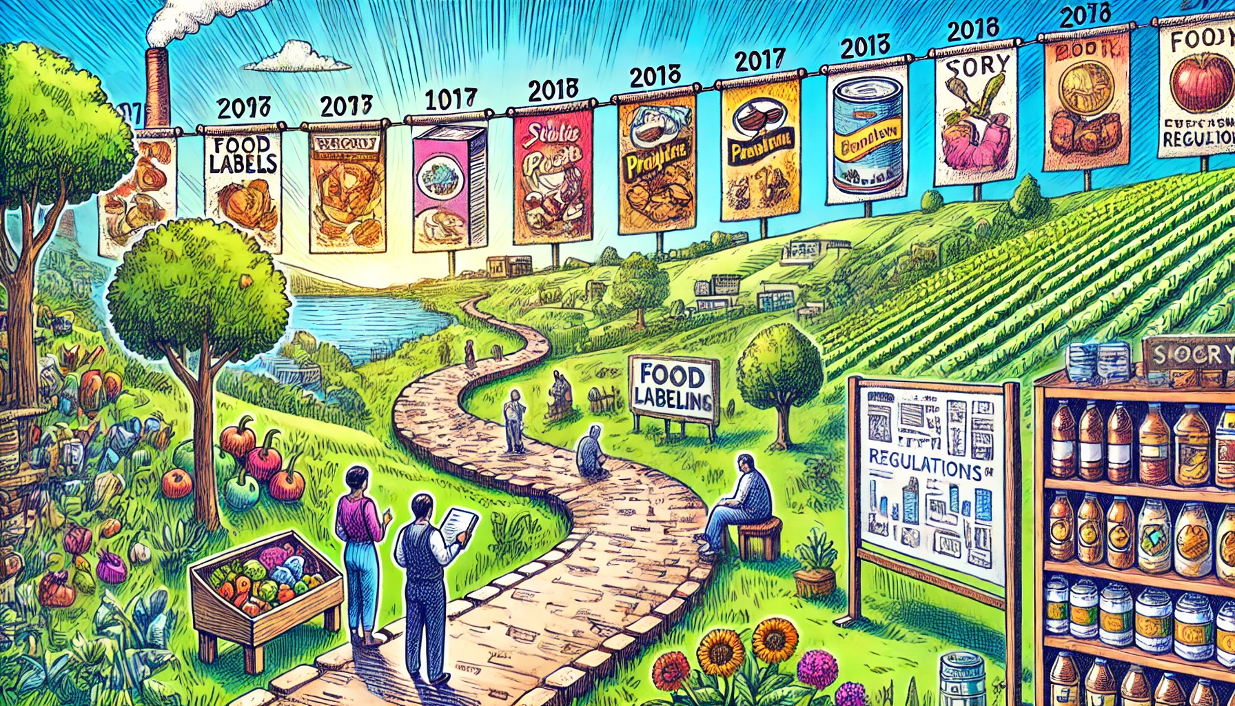 The Evolution of Food Labeling Regulations