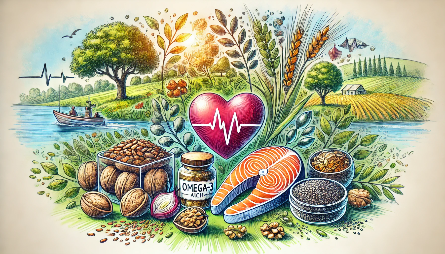 The Role of Omega-3 Fatty Acids in Cholesterol Control