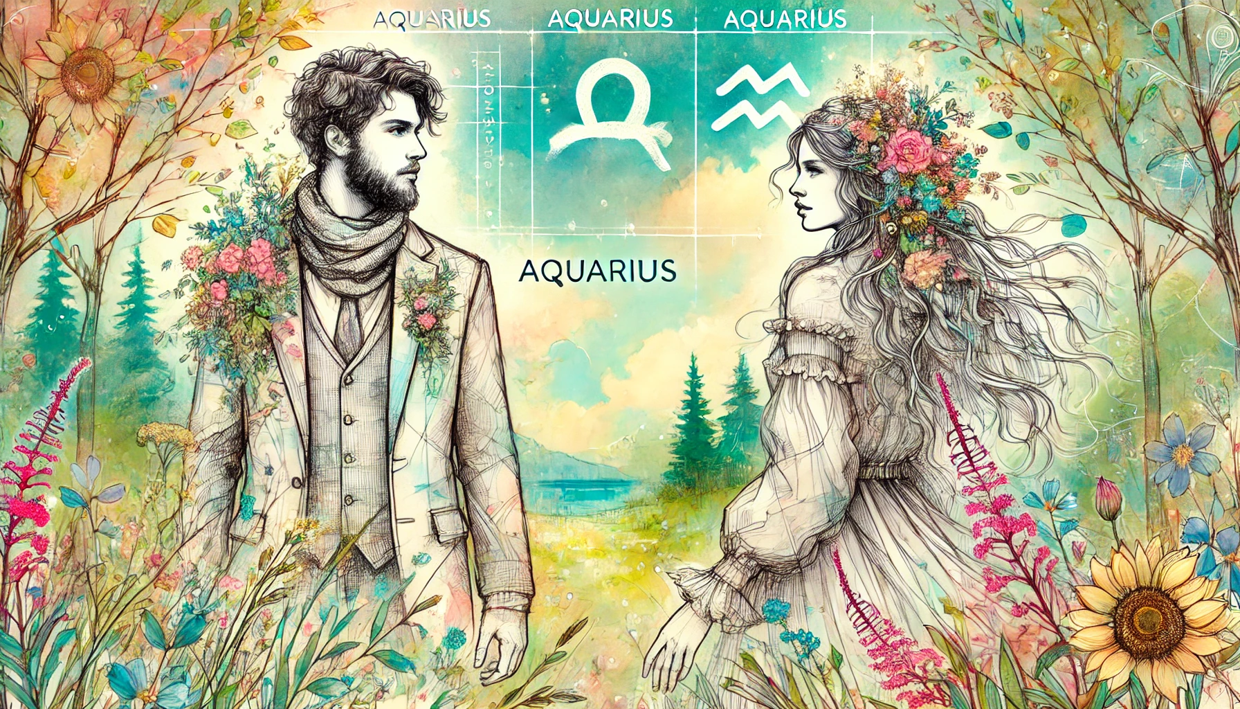 Tips for Attracting an Aquarius Man as an Aquarius Woman