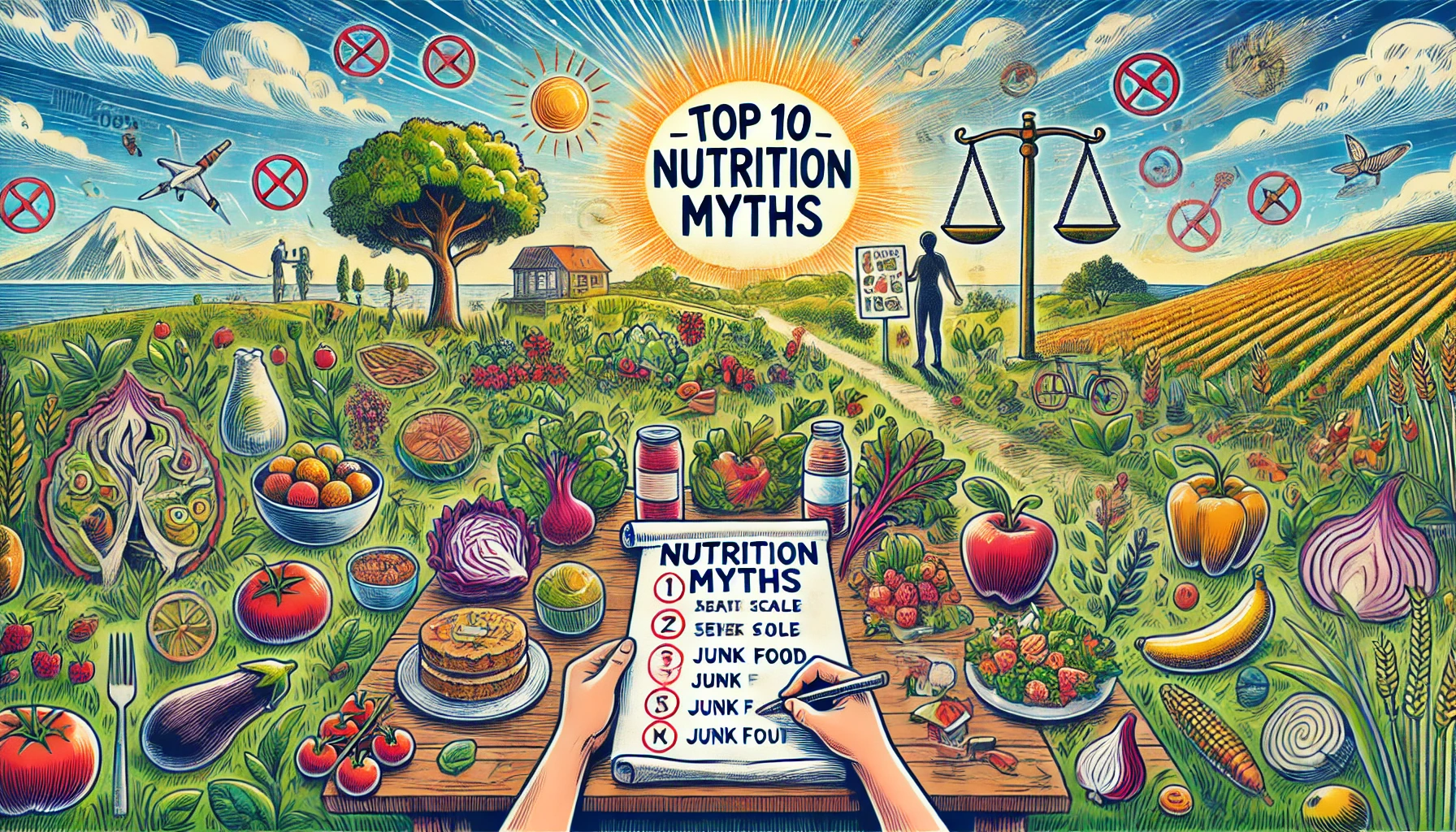 Top 10 Nutrition Myths Busted