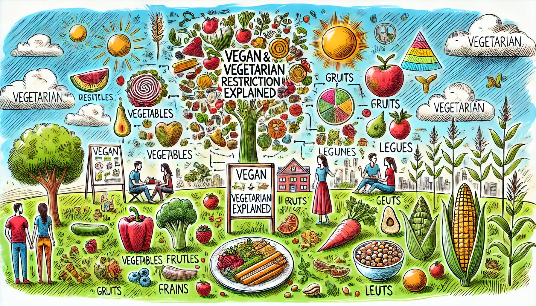 Vegan and Vegetarian Dietary Restrictions Explained