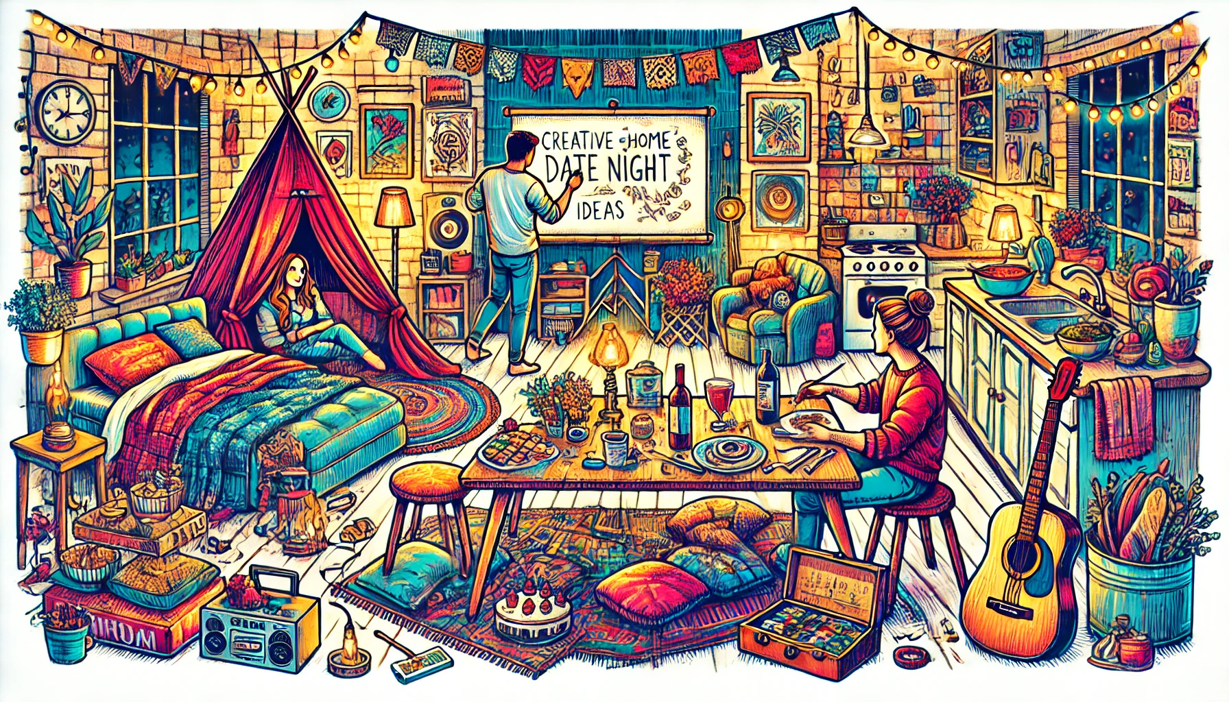 Creative At-Home Date Night Ideas