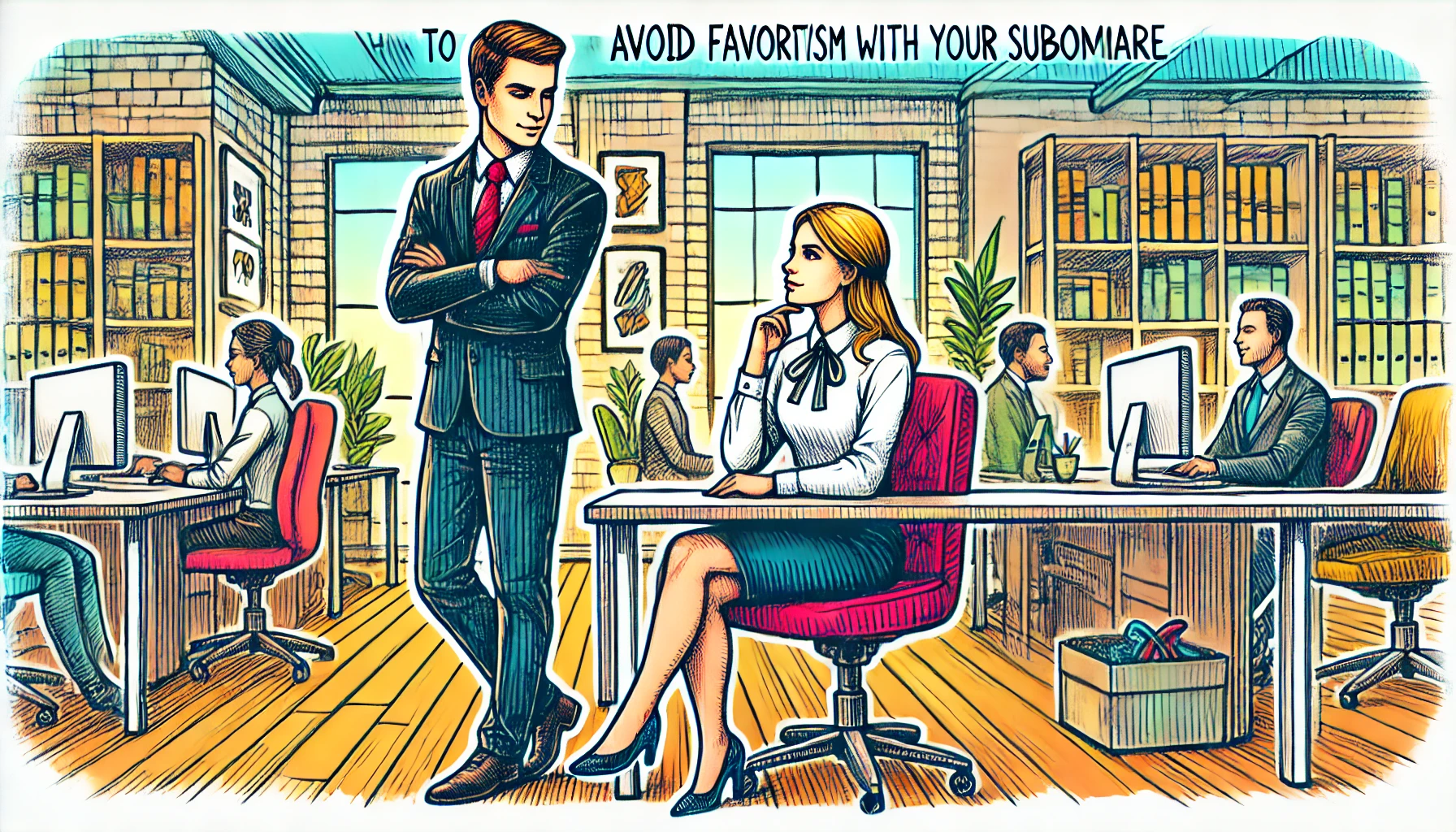 How to Avoid Favoritism When Friends with Your Subordinate
