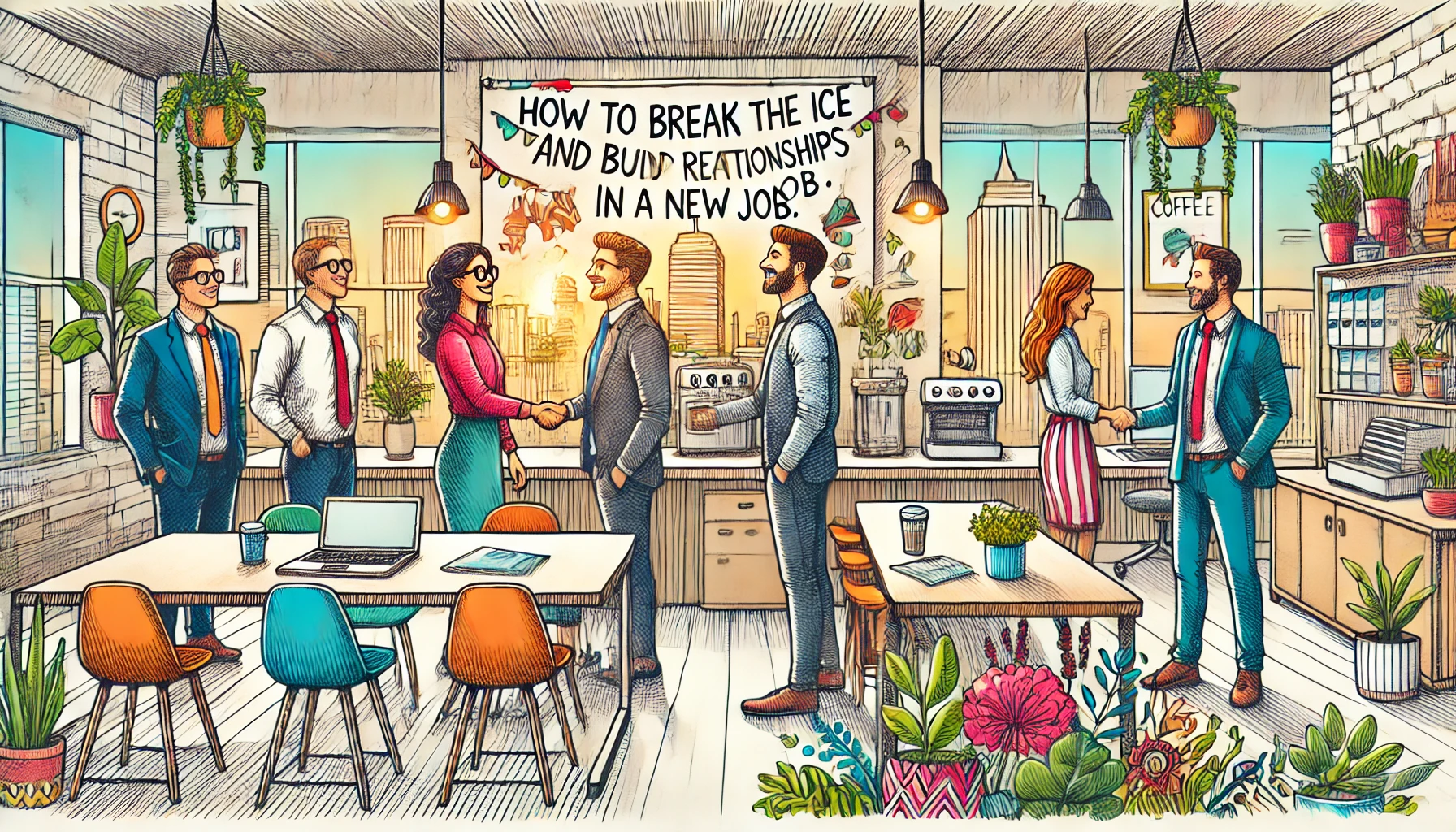 How to Break the Ice and Build Relationships in a New Job