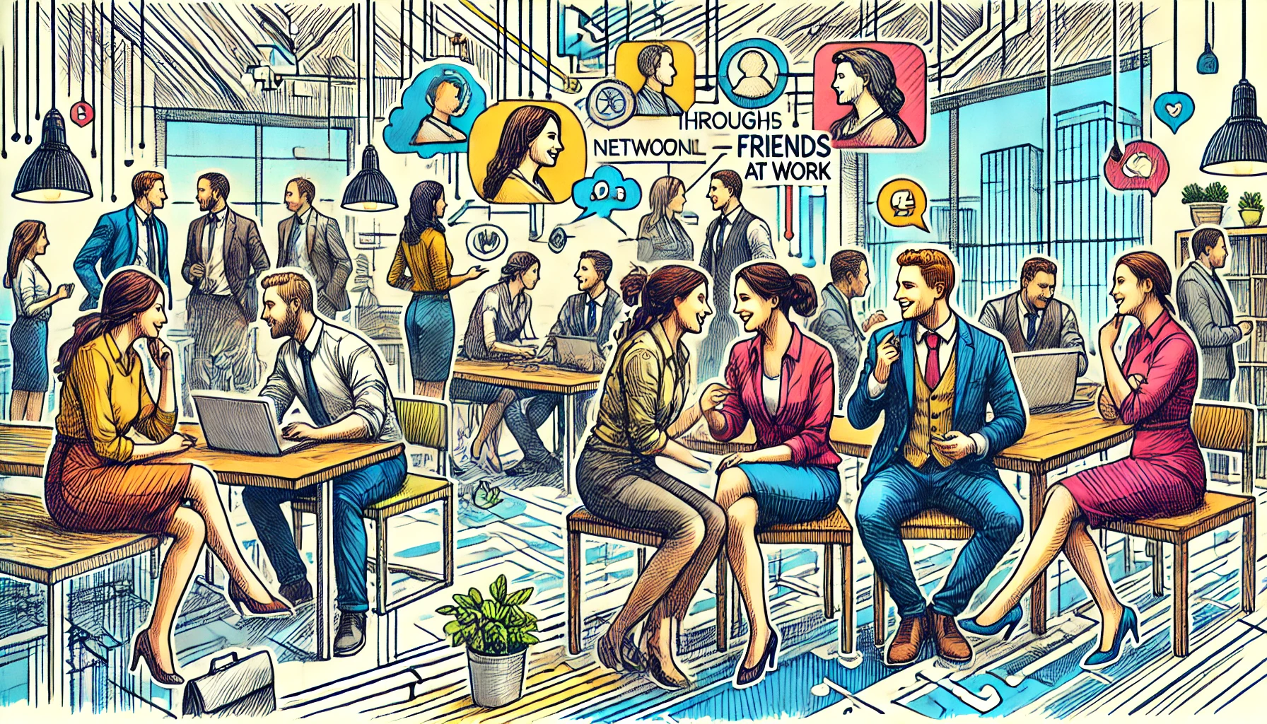 How to Build a Strong Professional Network Through Friends at Work