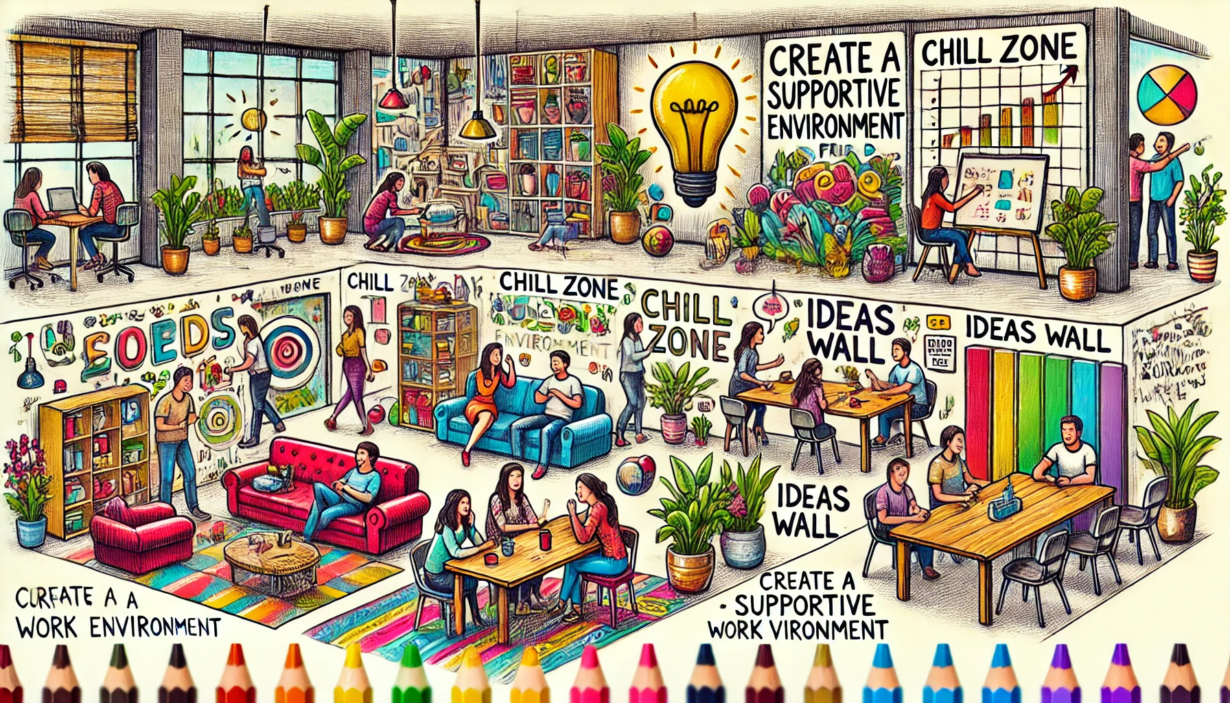 How to Create a Supportive Work Environment for Friends