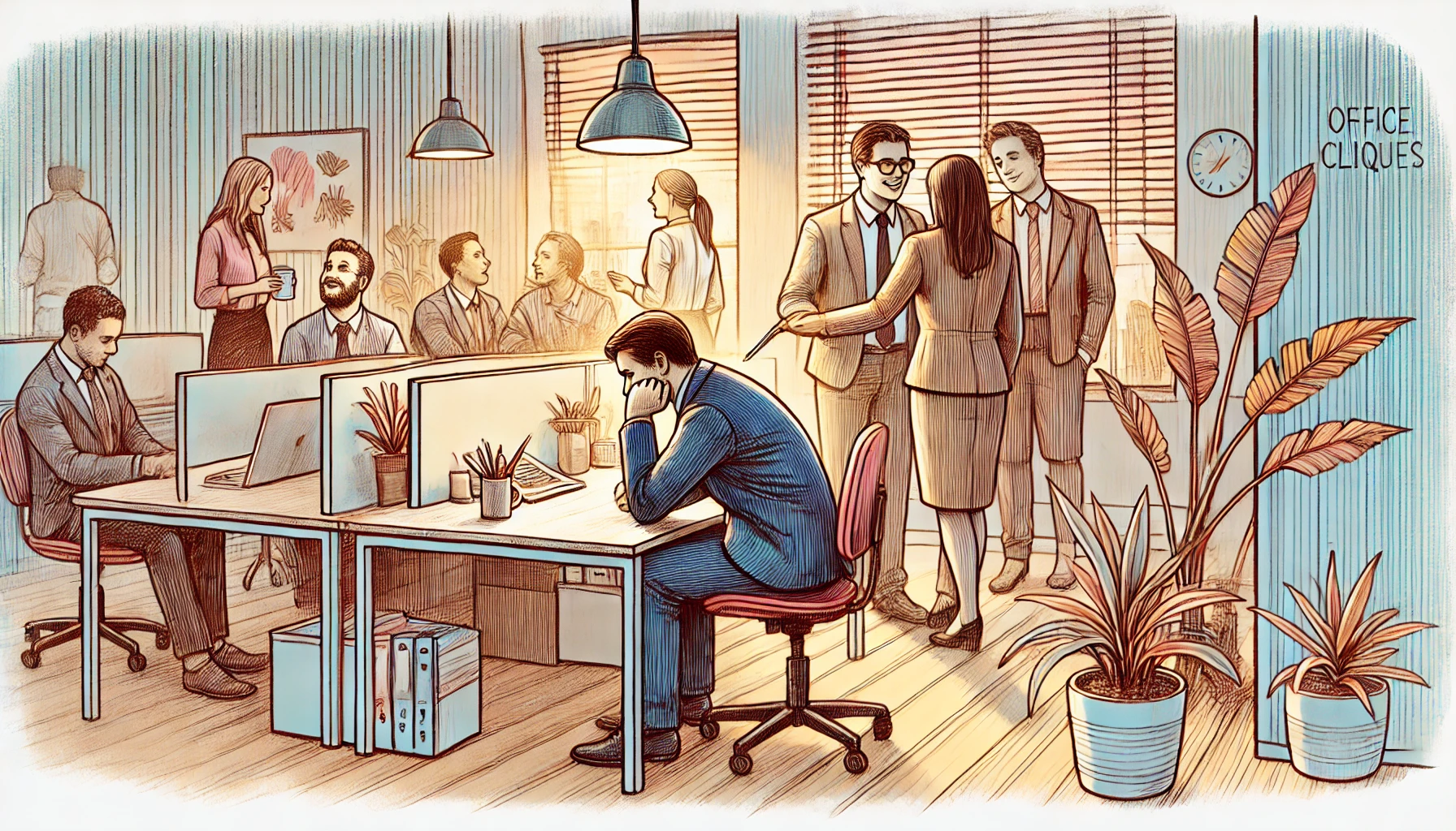 How to Deal with Feeling Excluded by Office Cliques