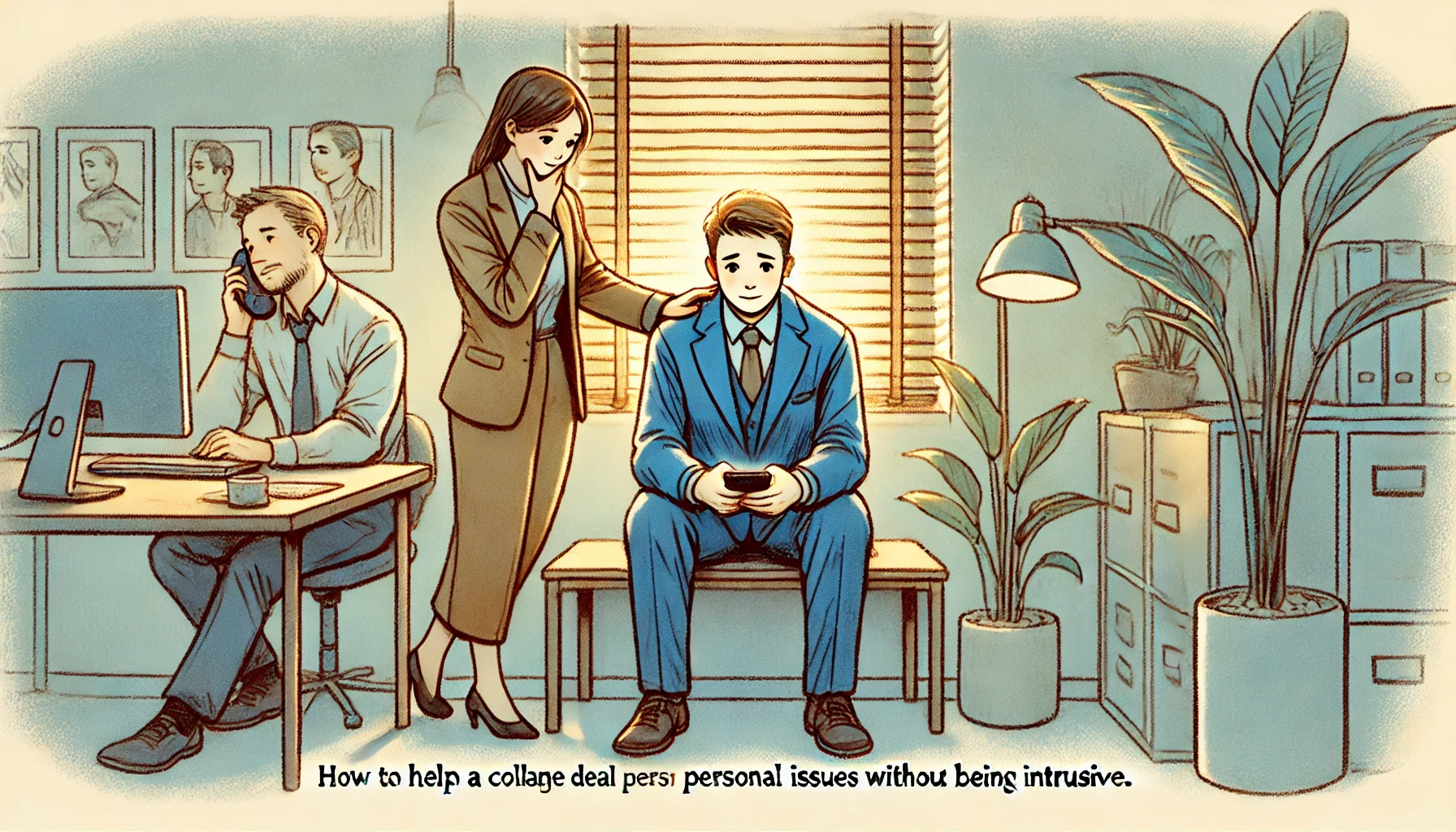 How to Help a Colleague Deal with Personal Issues Without Being Intrusive