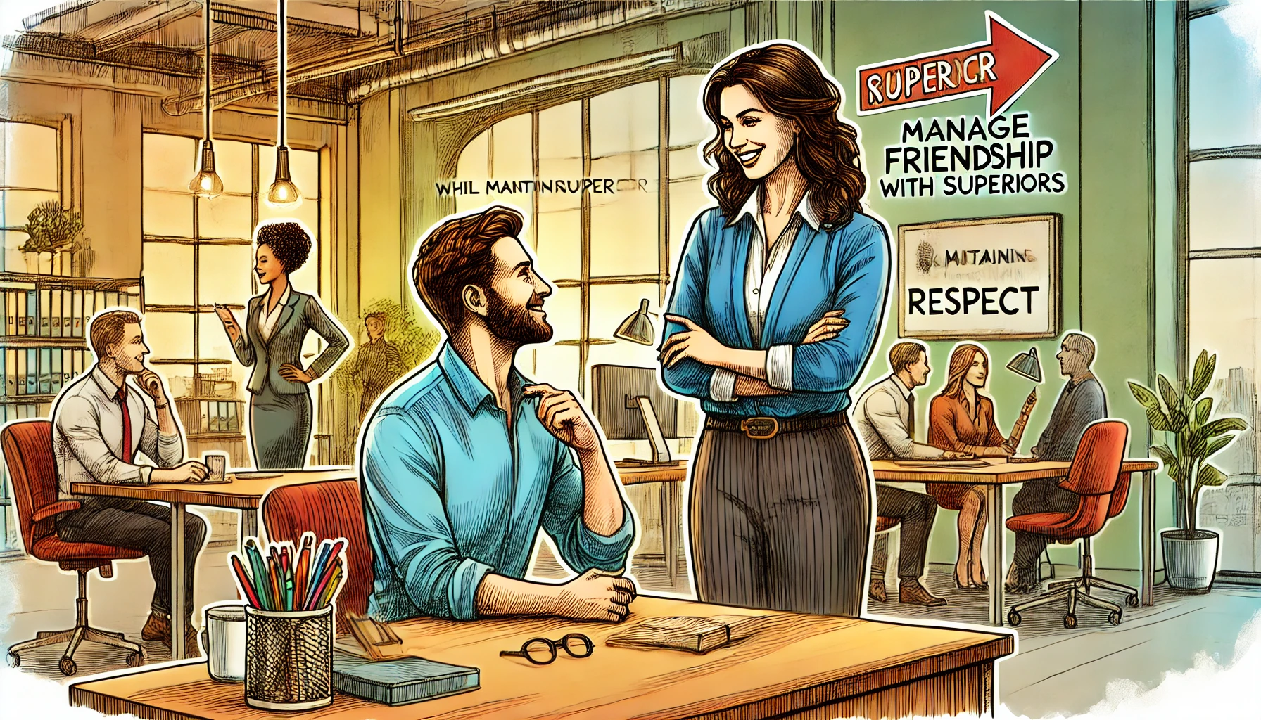 How to Manage Friendships with Superiors While Maintaining Respect