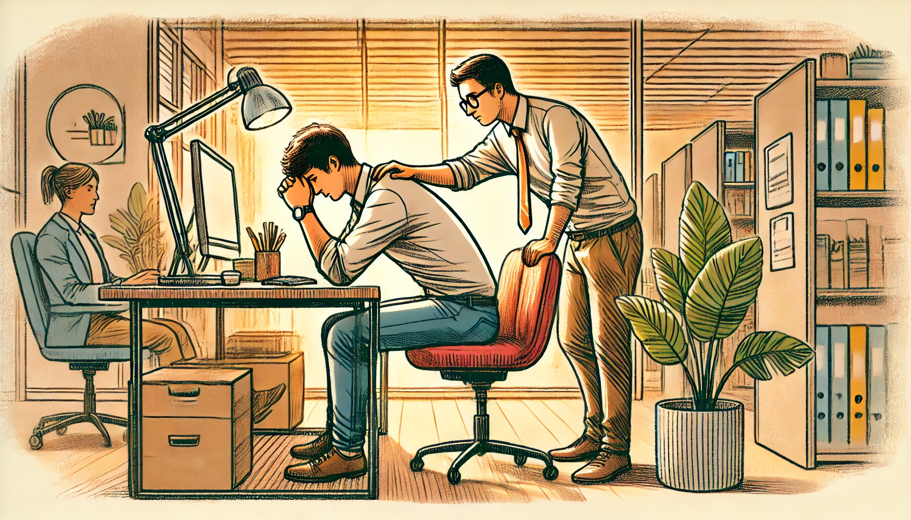 How to Support a Colleague Going Through a Tough Time