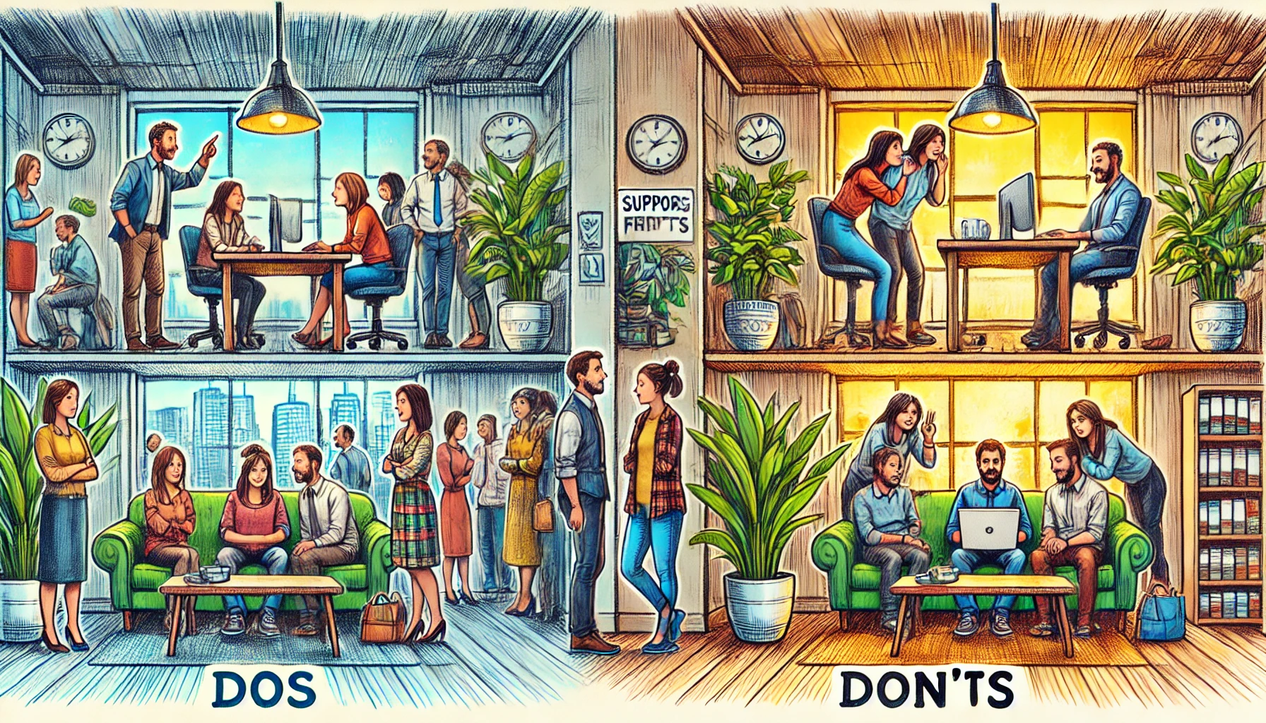 The Dos and Don’ts of Supporting Friends at Work