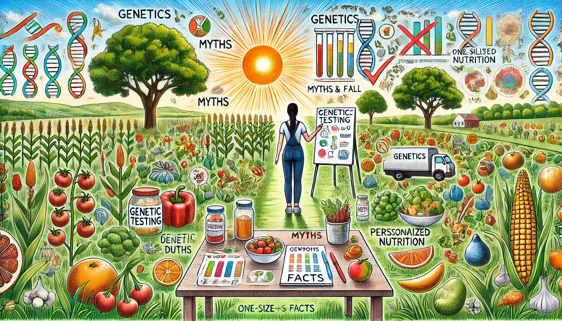 The Role of Genetics in Nutrition: Myths and Facts
