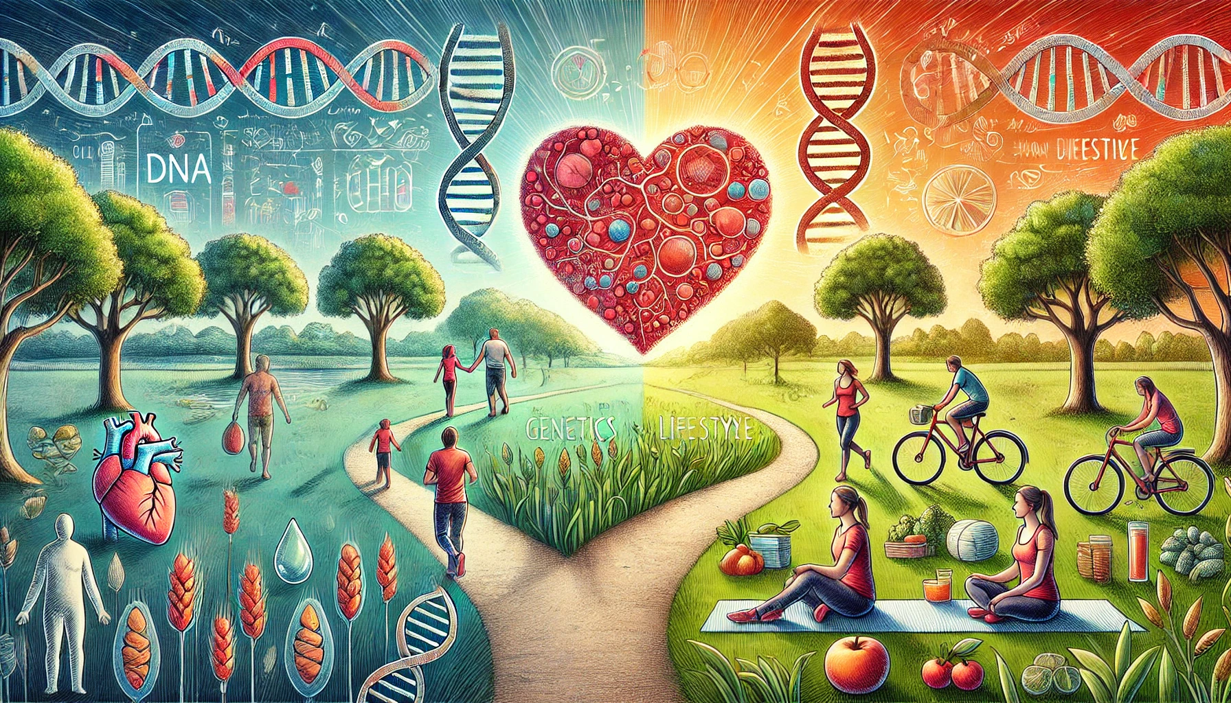 The Role of Genetics vs. Lifestyle in Heart Disease