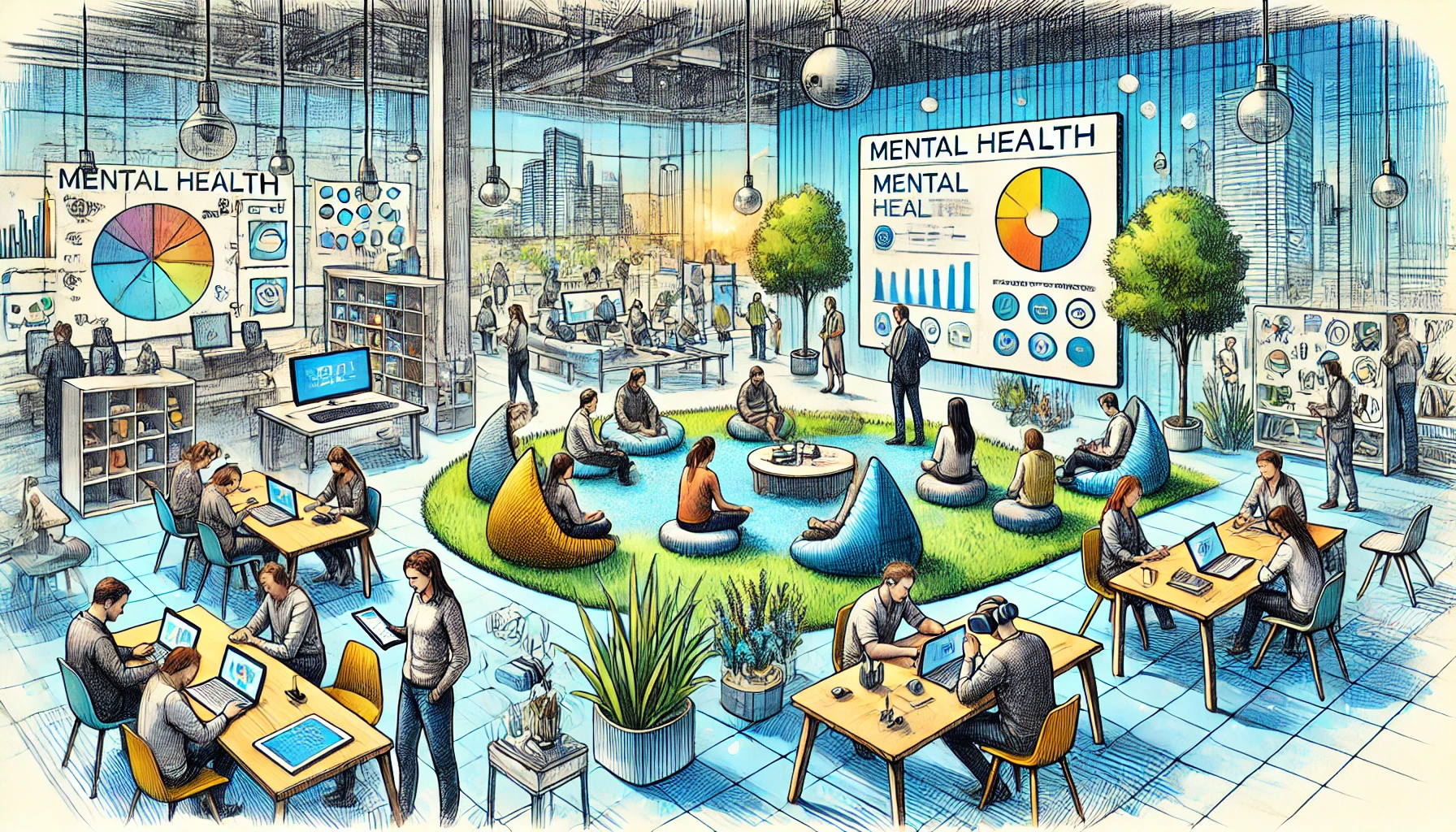 Using Technology to Support Workplace Mental Health