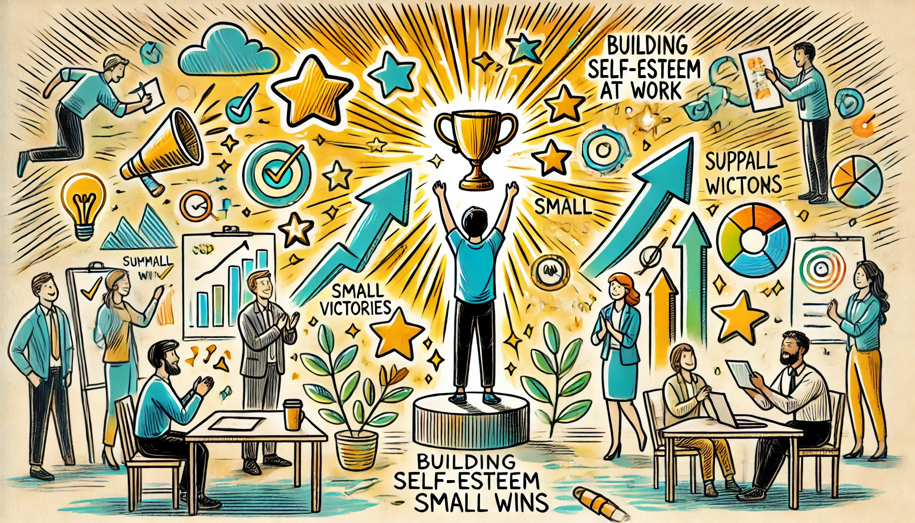 Building Self-Esteem at Work Through Small Wins