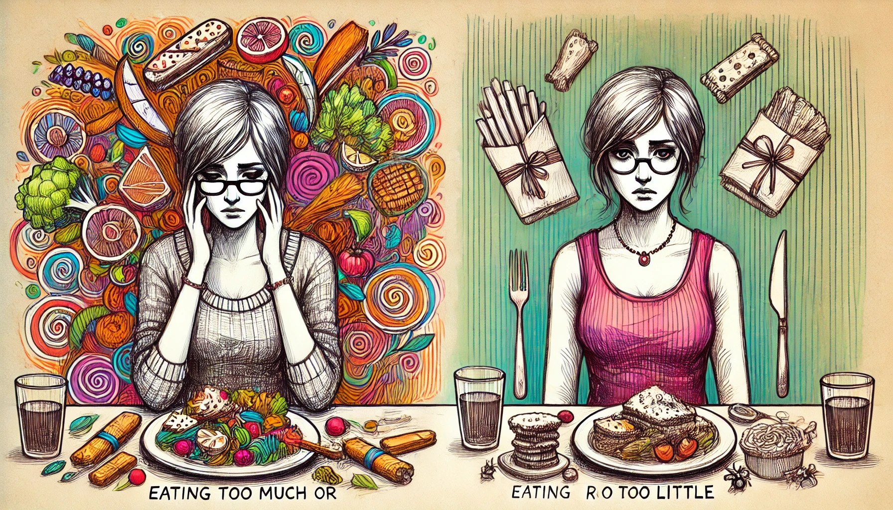 How Depression Affects Appetite: Eating Too Much or Too Little