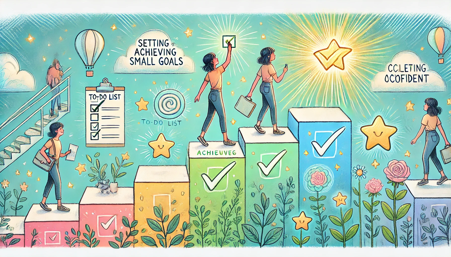 How Setting and Achieving Small Goals Boosts Confidence