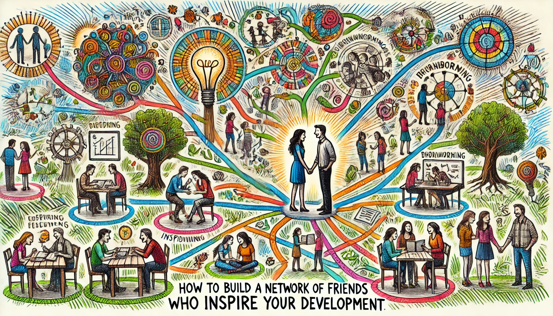 How to Build a Network of Friends Who Inspire Your Development