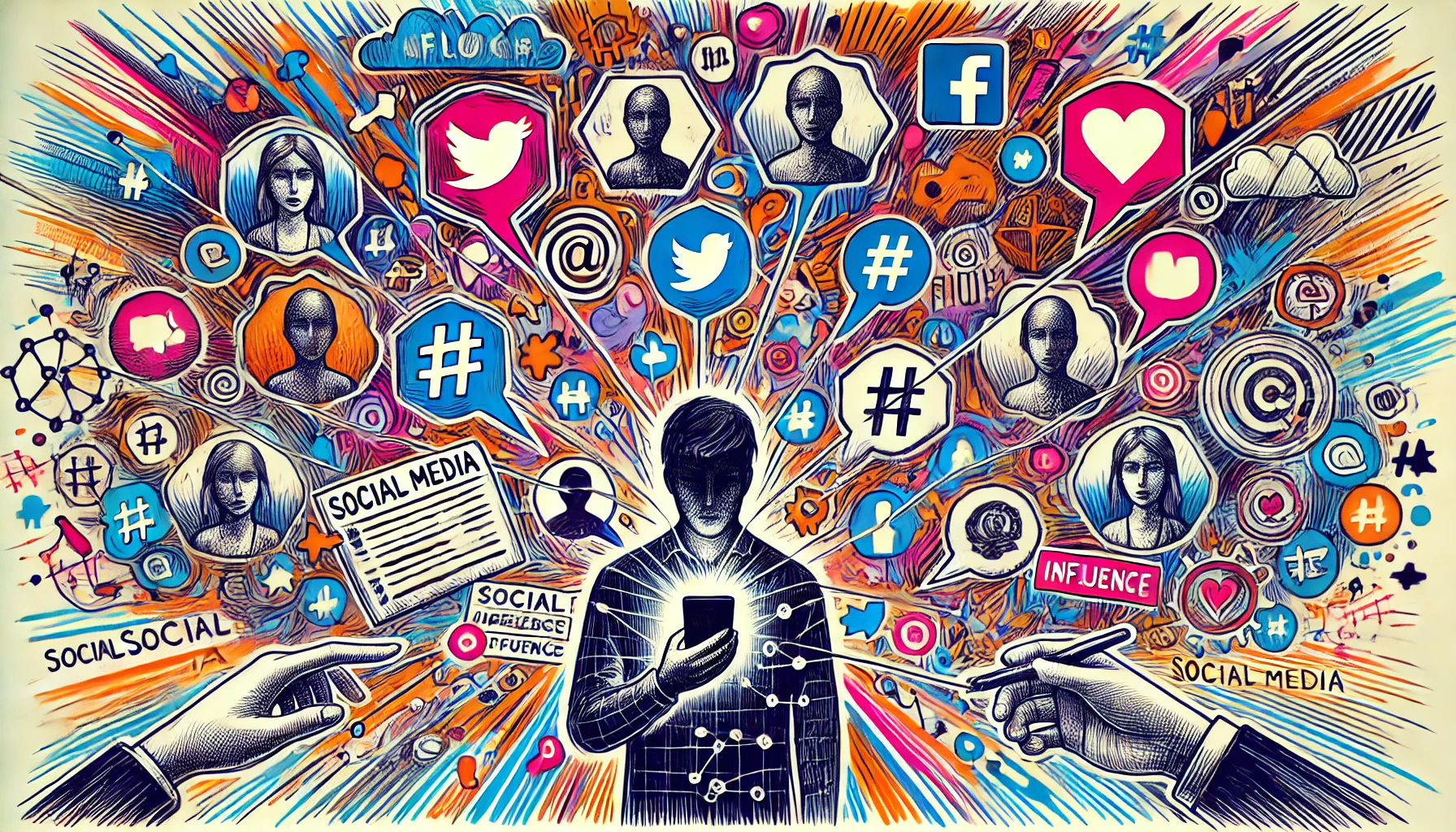 How Social Media Shapes Our Opinions Through Influence